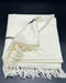 Angora Pure Handmade Woollen white Shawl