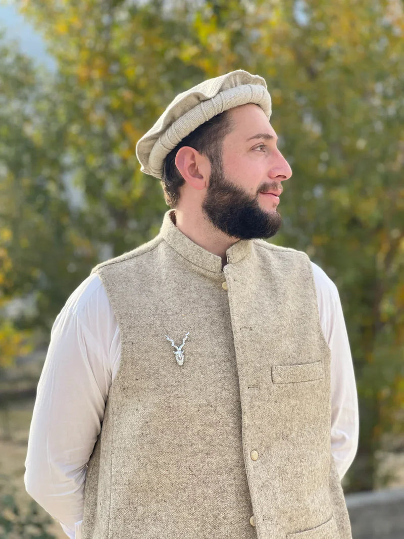Chitrali Woolen Cap