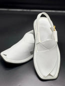 HANDMADE swati CHAPPAL KAPTAN | WHITE