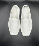 HANDMADE swati CHAPPAL KAPTAN | WHITE