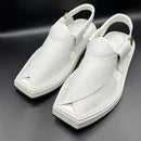 HANDMADE swati CHAPPAL KAPTAN | WHITE